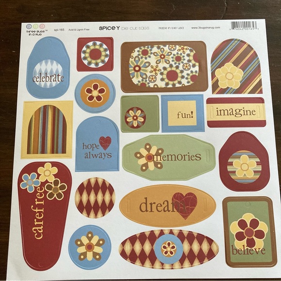 3 BUGS IN A RUG • Scrapbook Kit - Picture 7 of 10